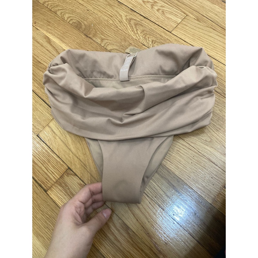 Skims Size XXS Sculpting Swim Fold Over Bikini Bottom Full Coverage Sienna NWT